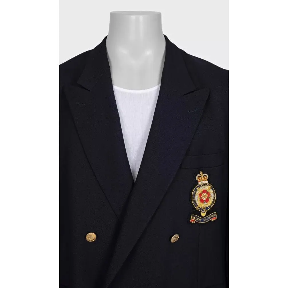 Dior Dior Men's Wool Jacket Sz.IT44/XXL Pre-owned Blue Wool Good - Model View