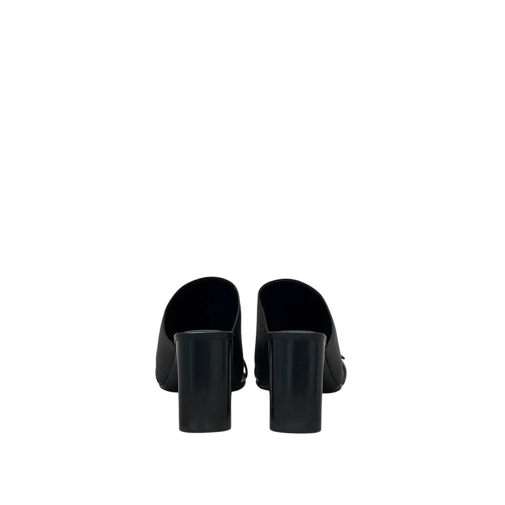 Balenciaga Sandali Bel Air Heels - EU 39 Pre-owned Black Leather Good - Model View