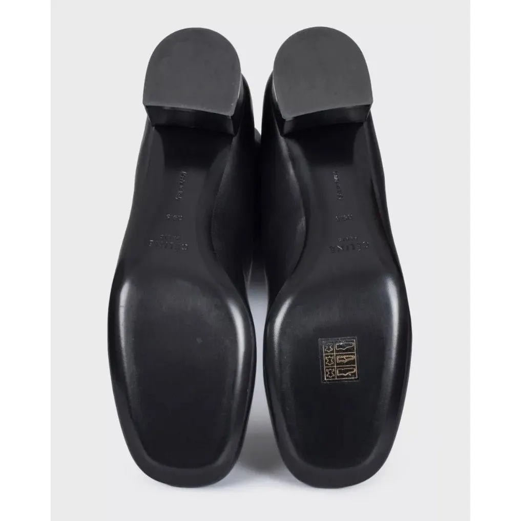 Celine NWB Celine Blue & Black Leather Boots - Size 39.5 Pre-owned Black Leather Never worn - Box View