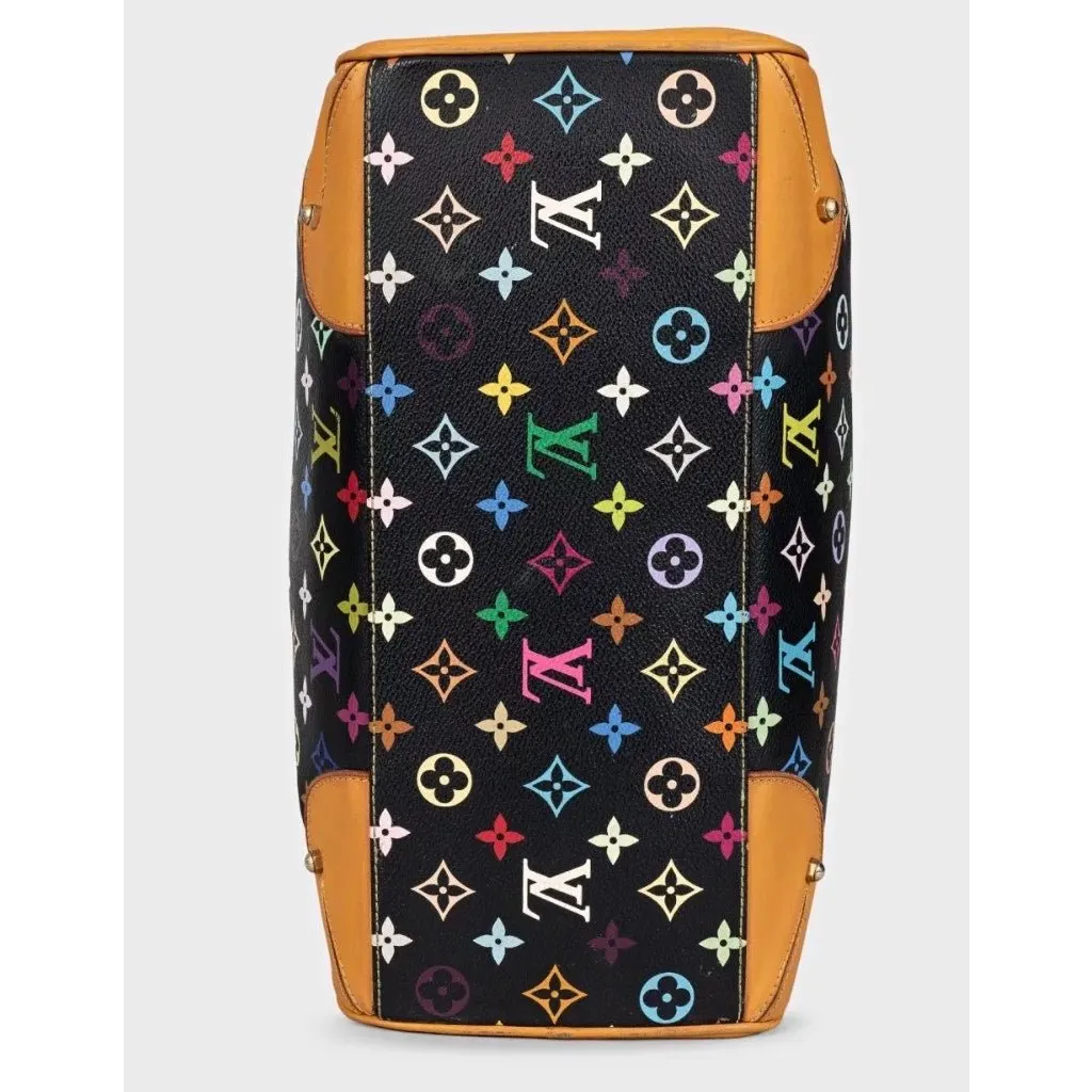 Louis Vuitton Monogram Claudia Black Handbag Pre-owned Black Canvas Good - Model View