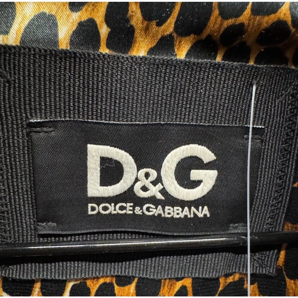 Dolce & Gabbana Black Leather Bomber Jacket - IT38/XS pre-owned Black Leather Good - Box View