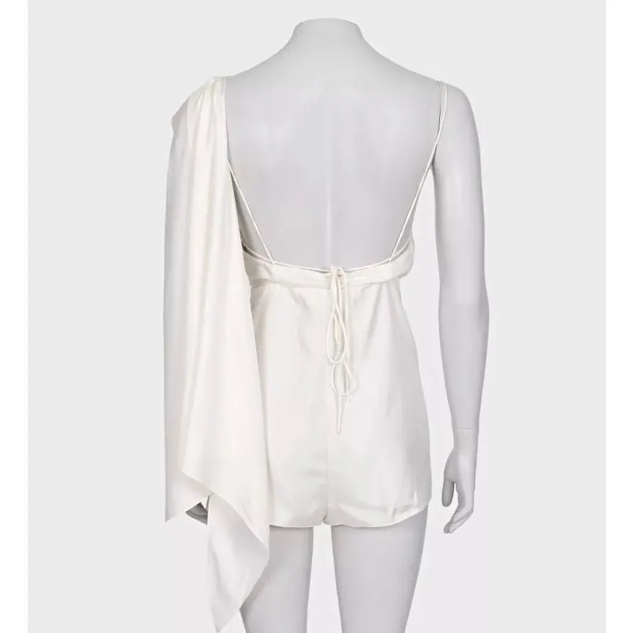 Dior Christian Dior White Open Back Jumpsuit - Size XS/34 Pre-owned White Never worn - Inside View