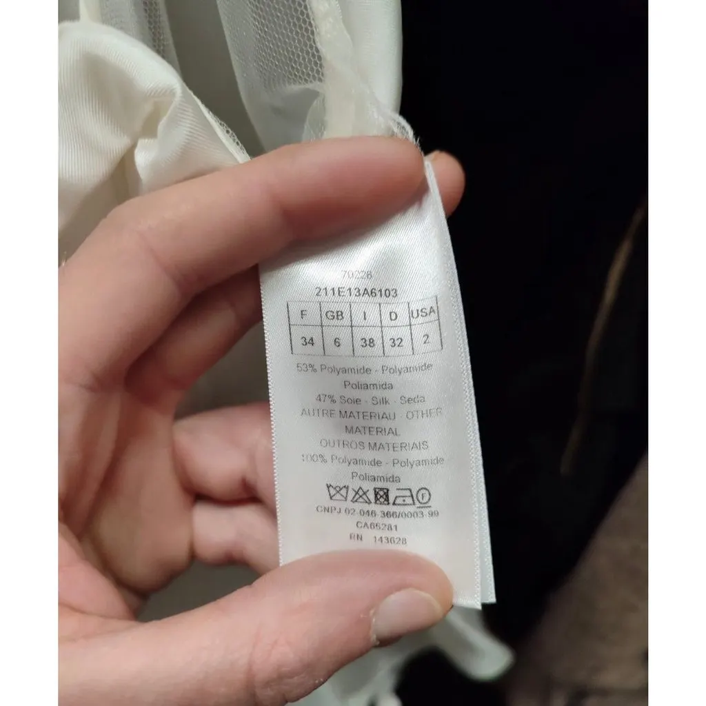 Dior Christian Dior White Open Back Jumpsuit - Size XS/34 Pre-owned White Never worn - Box View