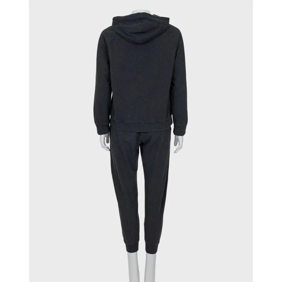 Brunello Cucinelli Reversible Cotton Tracksuit - Size S Pre-owned Grey Cotton Good - Inside View