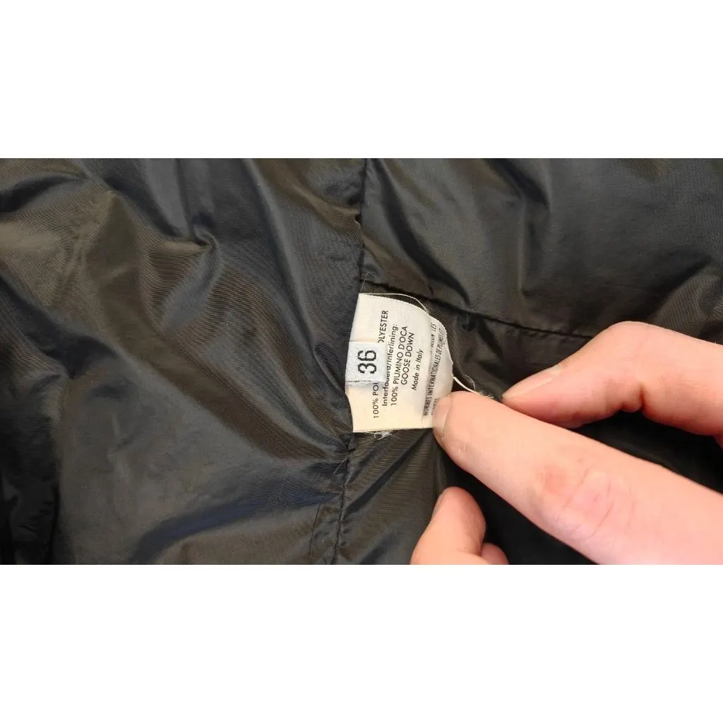 Saint Laurent Padded High-Neck Vest — Size FR36 / S Pre-owned Black Good - Box View