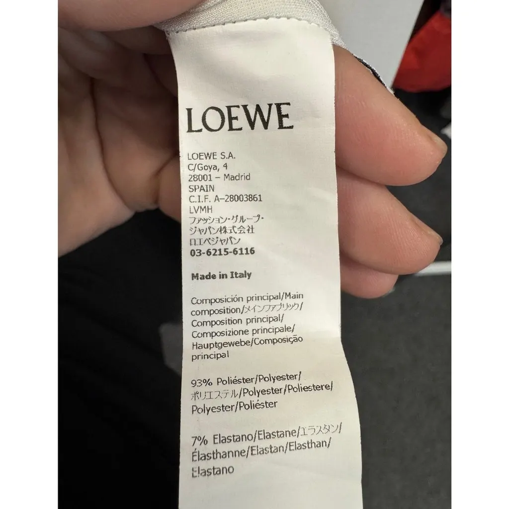 Loewe NWOT Loewe Black & White Straight Dress - Size M Pre-owned Black Never worn - Box View