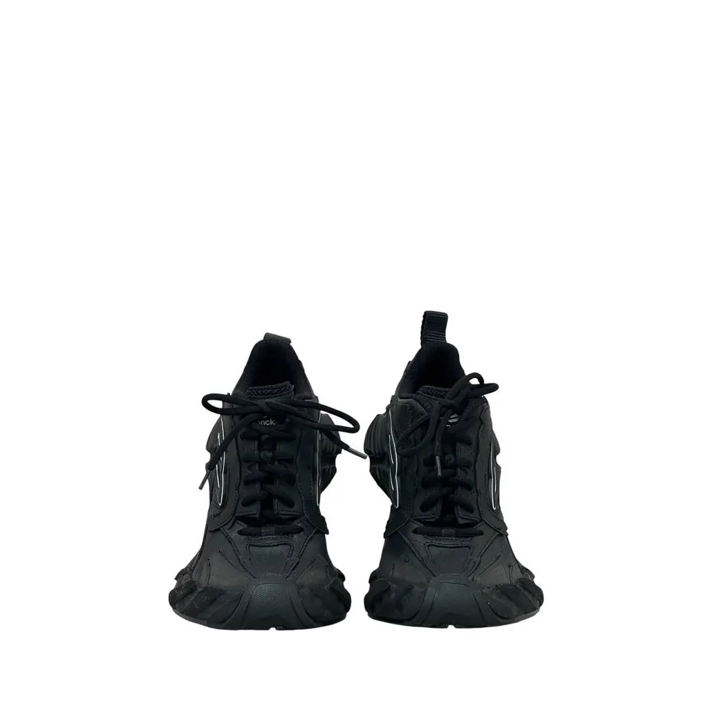 Balenciaga Black Monday Leather Slip-On Heels - EU 37 pre-owned Black Leather Good - Inside View