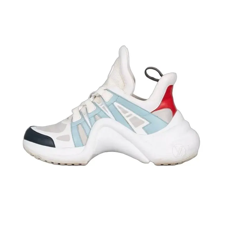 Louis Vuitton Archlight Sneakers Size 38 Pre-owned White Leather Good - Front View