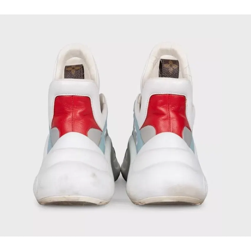 Louis Vuitton Archlight Sneakers Size 38 Pre-owned White Leather Good - Model View