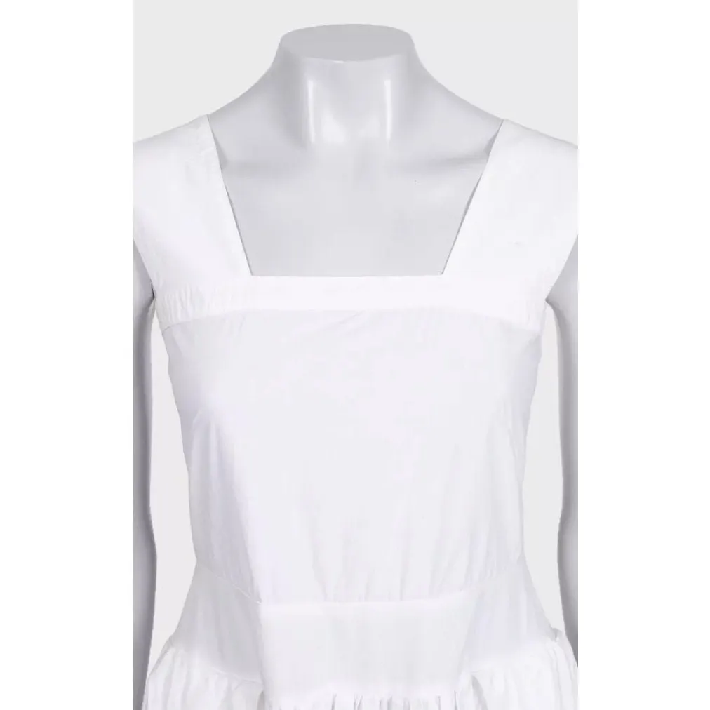 Vivienne Westwood White Vintage Button-Front Dress EU 40 L pre-owned White Good - Model View