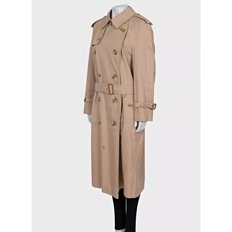 Burberry Double-Breasted Brown Trench Coat - IT 48/XXL pre-owned Brown Good - Back View