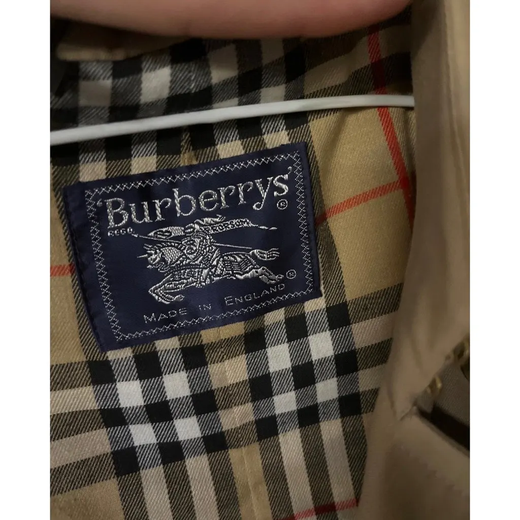Burberry Double-Breasted Brown Trench Coat - IT 48/XXL pre-owned Brown Good - Box View
