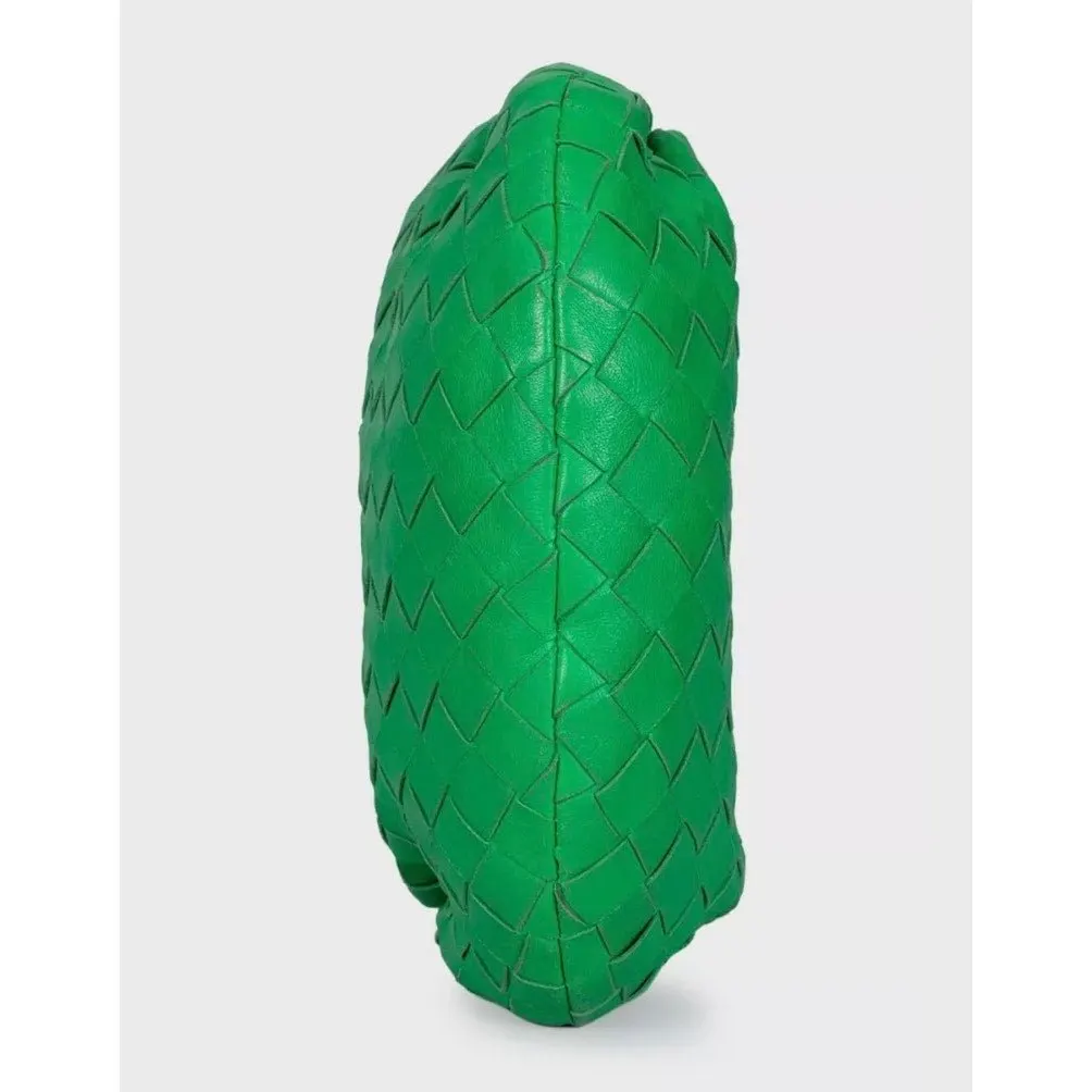 Bottega Veneta Bottega Veneta Mini Jodie Green Leather Handbag Green Leather Good - Model View