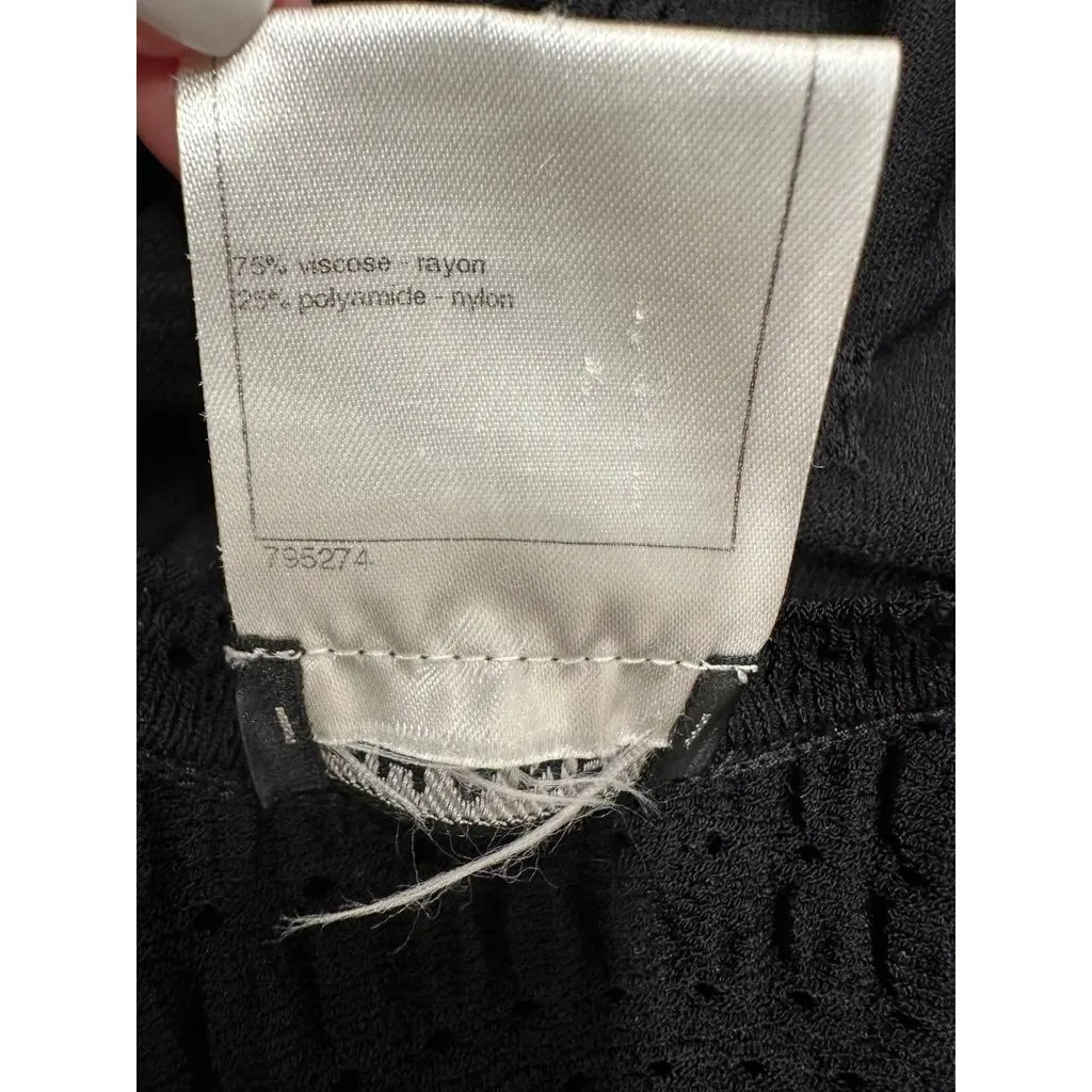 Chanel Black Woven Dress - FR38 Pre-owned Black Cotton Good - Box View