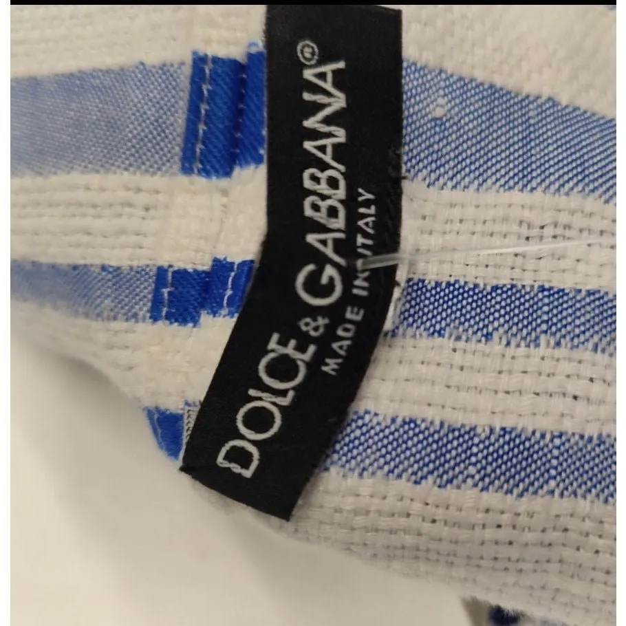 Dolce & Gabbana NWOT Dolce & Gabbana Chic Striped A-Line Mini Dress Sz.XS pre-owned Silver Never worn - Box View