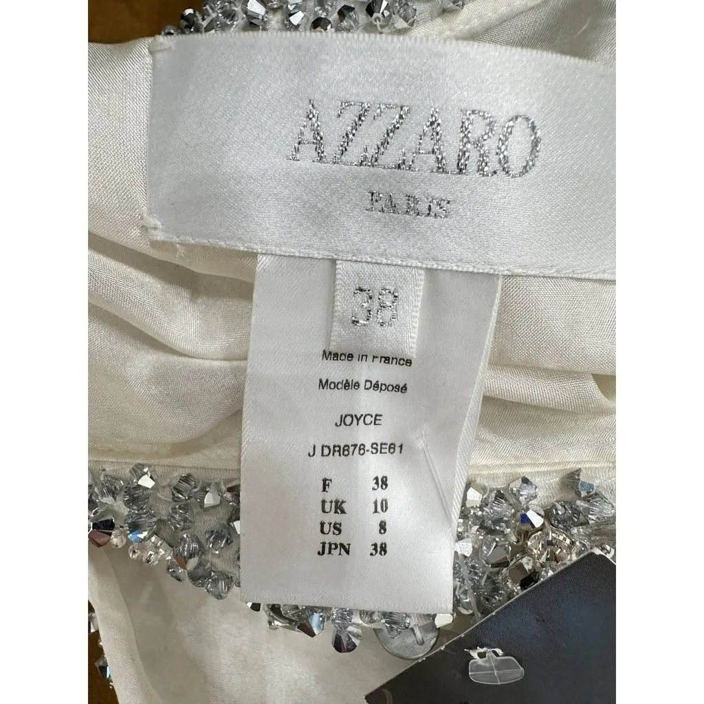 Azzaro Sequin Bow Cocktail Mini Dress S/S 2011 Sz.38 Pre-owned Black Good - Box View