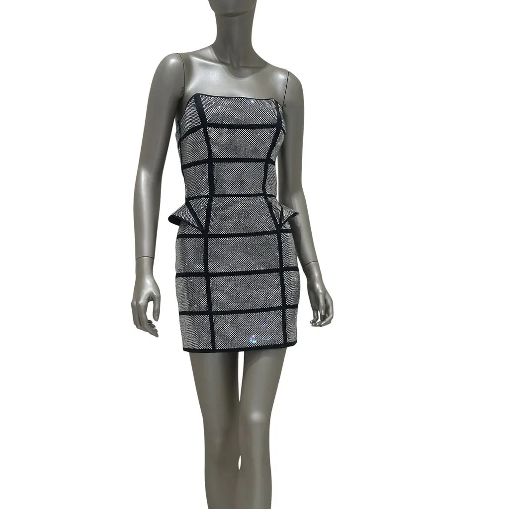 Balmain Balmain Fall 2009 Runway Dress - FR38/US 6 Pre-owned MultiColor Good - Front View