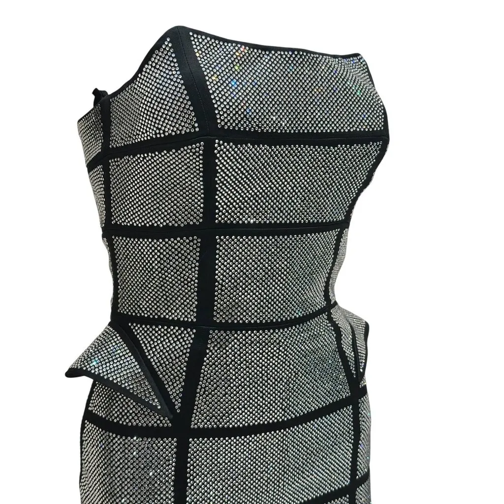 Balmain Balmain Fall 2009 Runway Dress - FR38/US 6 Pre-owned MultiColor Good - Model View