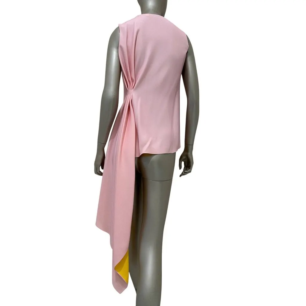 Dior 2013 Pink Dress Top Sz.36 Pre-owned Pink Good - Inside View