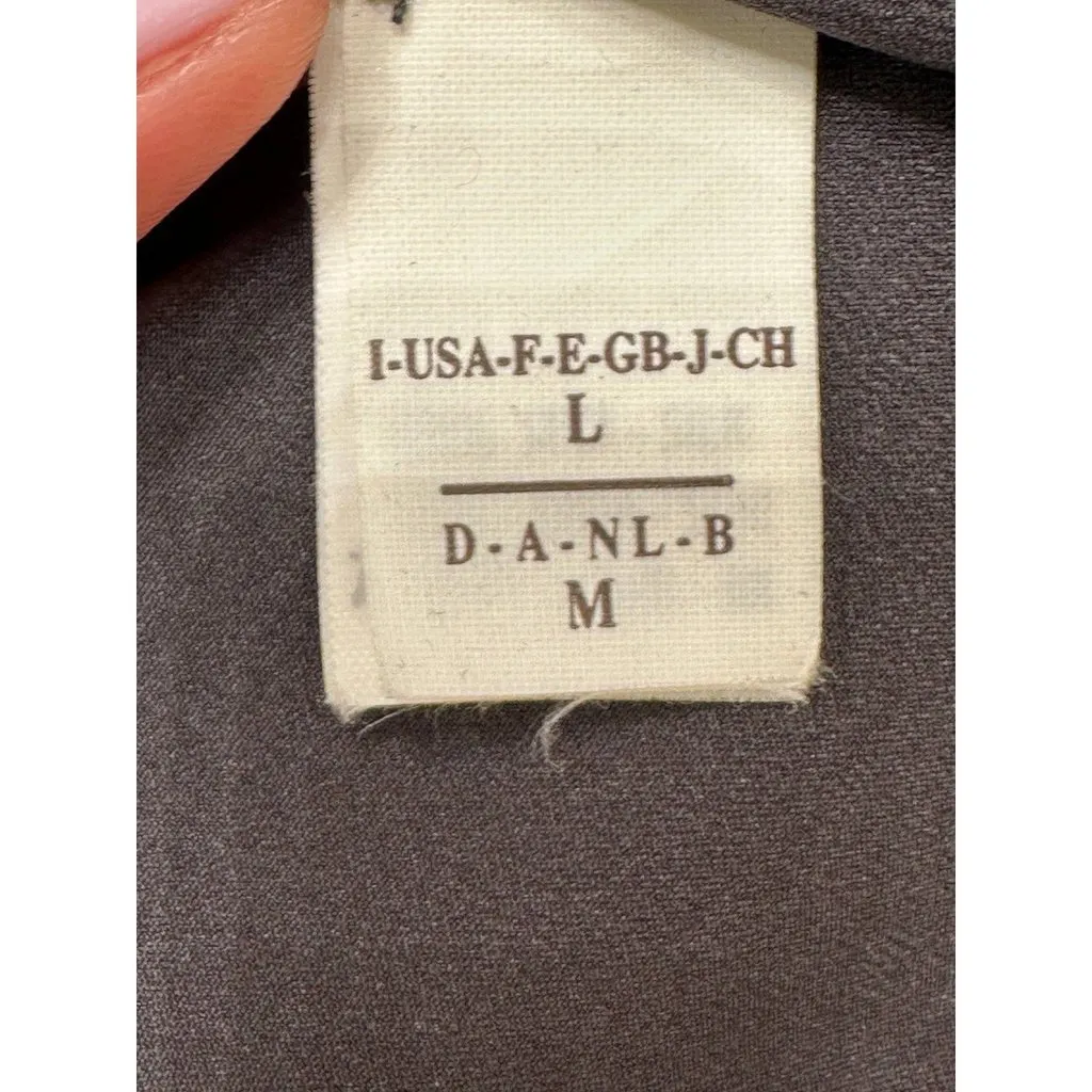Brunello Cucinelli Gray Silk Open Back Maxi Dress Sz.M Pre-owned Grey Silk Good - Box View