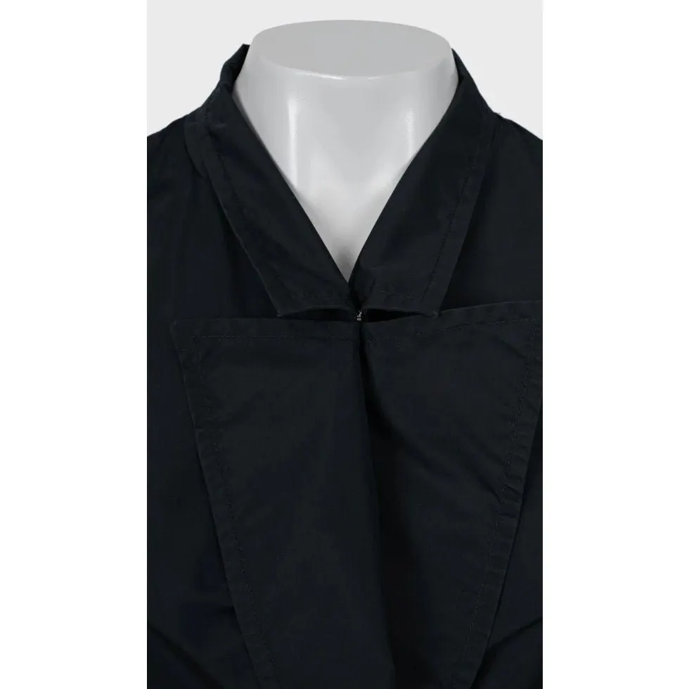 Saint Laurent Blue Trench Coat Sz.42 Pre-owned Blue Never worn - Model View