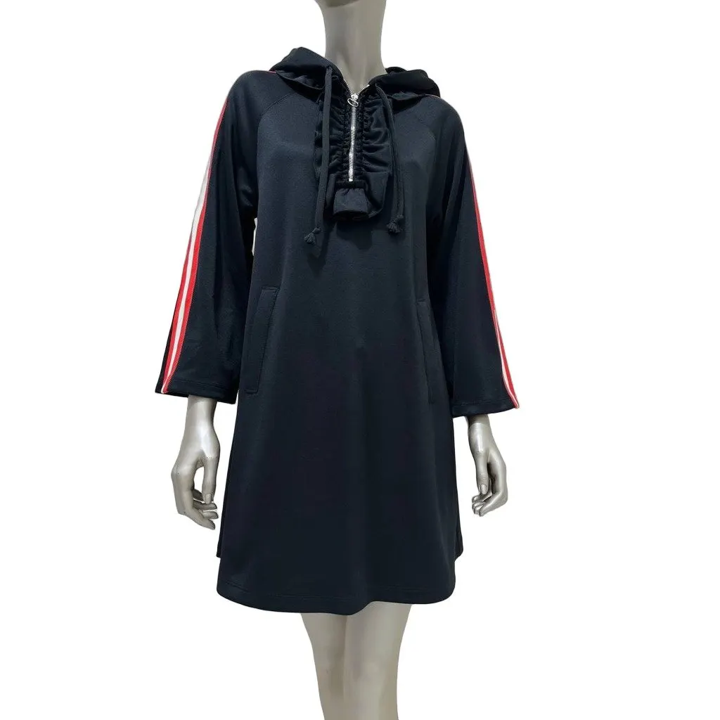 Gucci Black Hooded Dress sz.S pre-owned Black Good - Front View