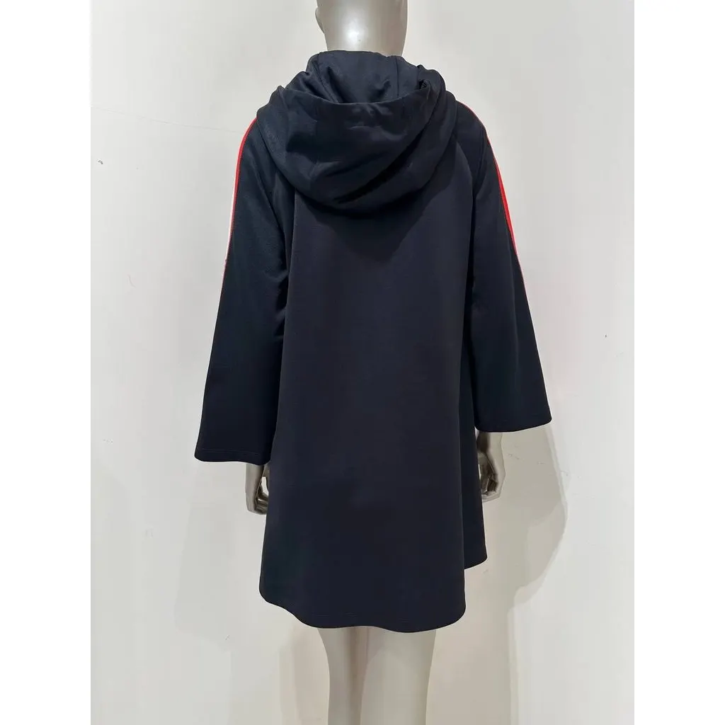Gucci Black Hooded Dress sz.S pre-owned Black Good - Model View