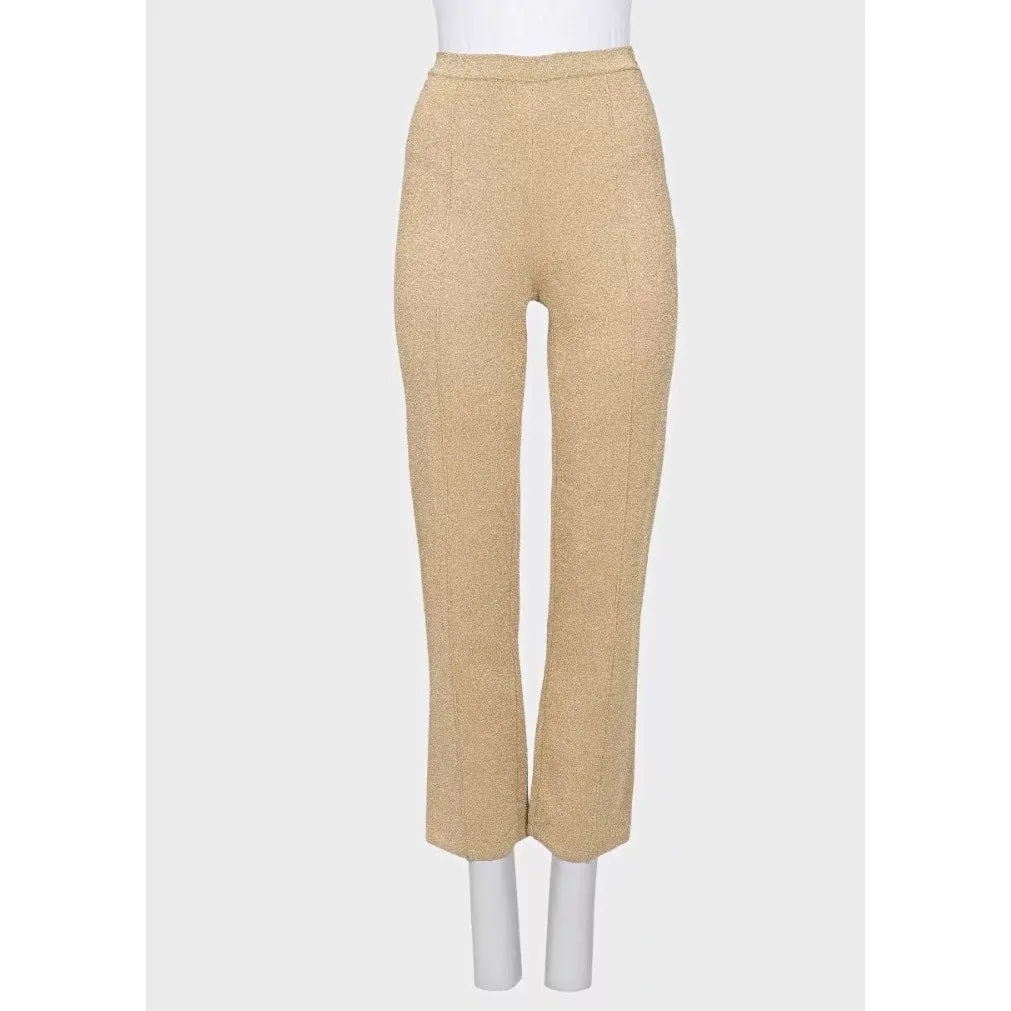 Christian Dior NWOT Christian Dior Gold-Tone Suit Sz.34 Pre-owned Gold Never worn - Model View