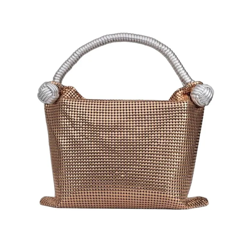 Paco Rabanne NWOT Paco Rabanne Gold Metal Shoulder Bag pre-owned