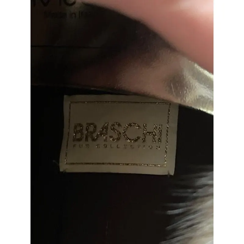Unsigned Luxurious Braschi Brown  Coat - Animal Print XS Pre-owned Brown Good - Box View