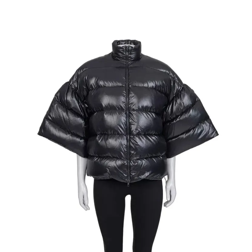 valentino Black Oversized Puffer Jacket | IT 38/XS Pre-owned