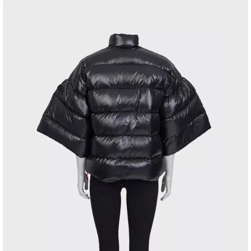 valentino Black Oversized Puffer Jacket | IT 38/XS Pre-owned Black Good - Inside View