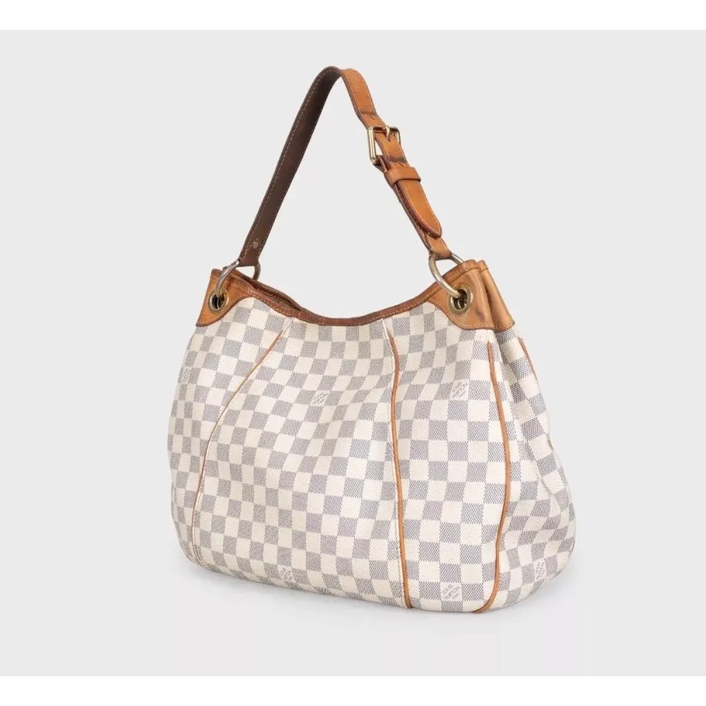 Louis Vuitton Galliera PM Monogram Canvas Hobo Bag Pre-owned Brown Canvas Good - Back View