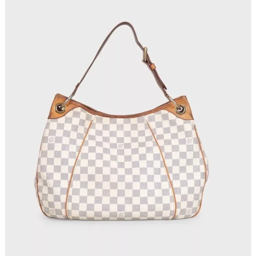 Louis Vuitton Galliera PM Monogram Canvas Hobo Bag Pre-owned Brown Canvas Good - Inside View