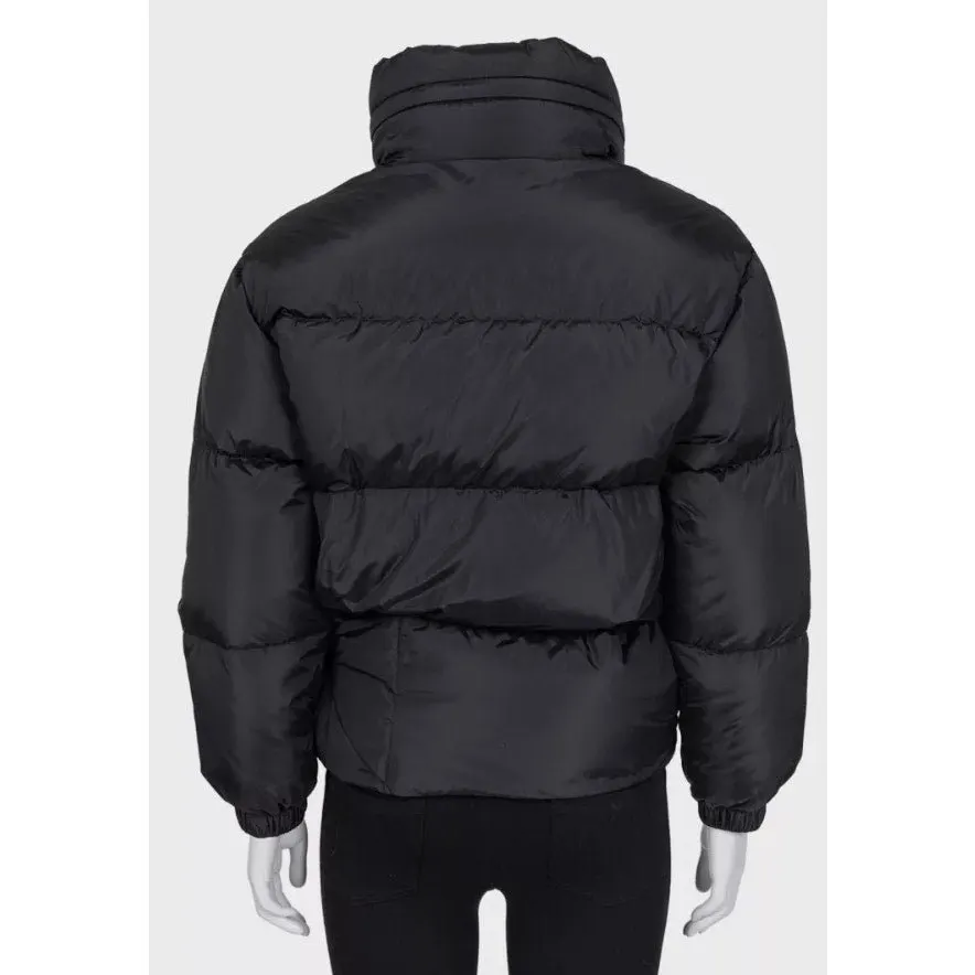 Prada NWOT Prada Re-Nylon Black Down Puffer Jacket IT 36/XXS Pre-owned Black Good - Inside View