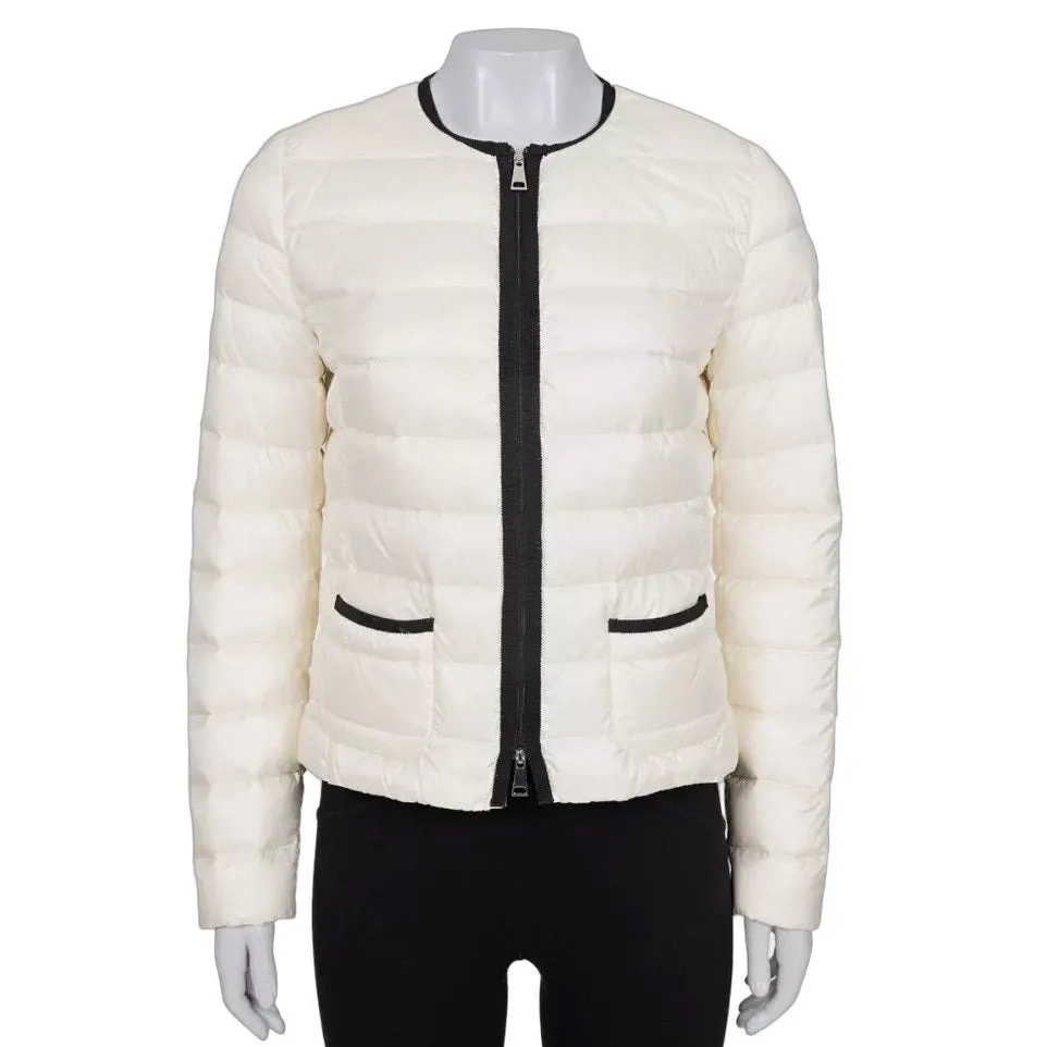 Moncler Women's Down Puffer Jacket - Size S Pre-owned MultiColor Polyamide Good - Front View