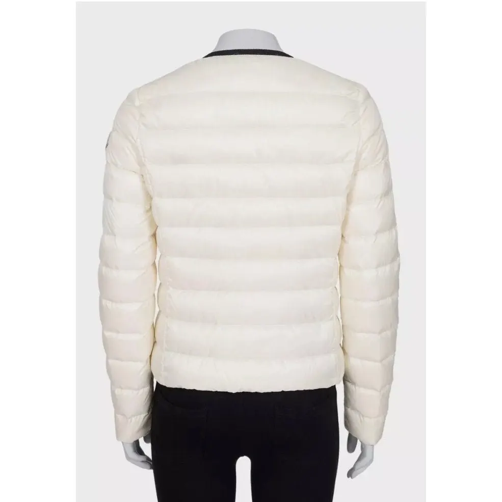 Moncler Women's Down Puffer Jacket - Size S Pre-owned MultiColor Polyamide Good - Inside View