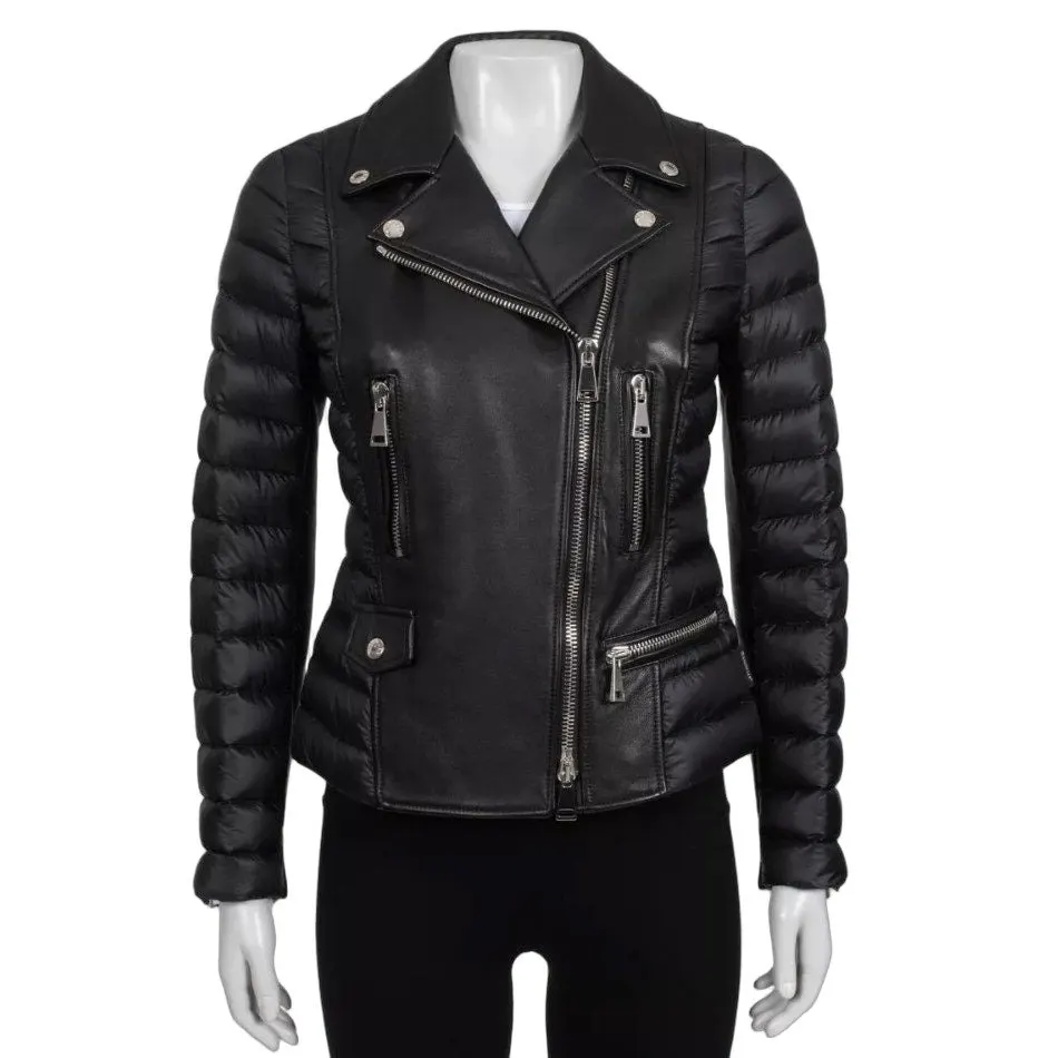 Moncler NWOT Moncler Souci Black Fitted Down Jacket S Pre-owned