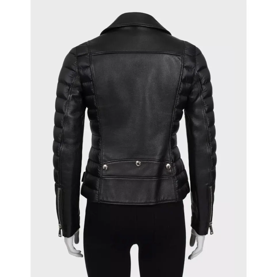 Moncler NWOT Moncler Souci Black Fitted Down Jacket  S Pre-owned Black Never worn - Inside View