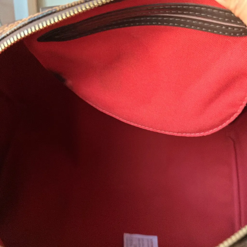 Louis Vuitton Speedy Brown Canvas Very good - Model View