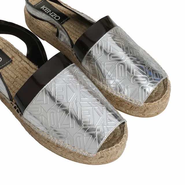 Kenzo Metallic Espadrilles - Image 6