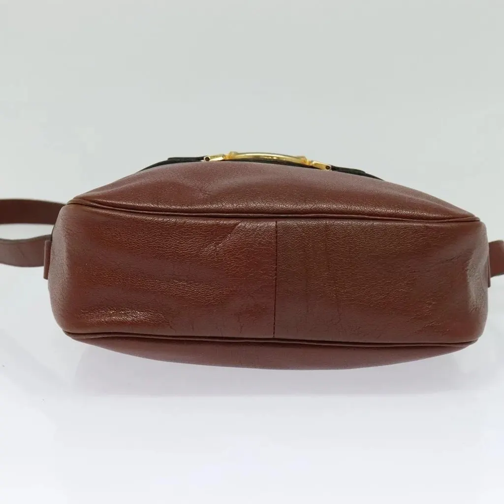 Dior Shoulder bag Brown Leather Good - Inside View