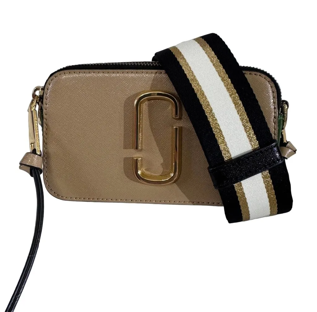 Marc Jacobs Snapshot Crossbody-Brown