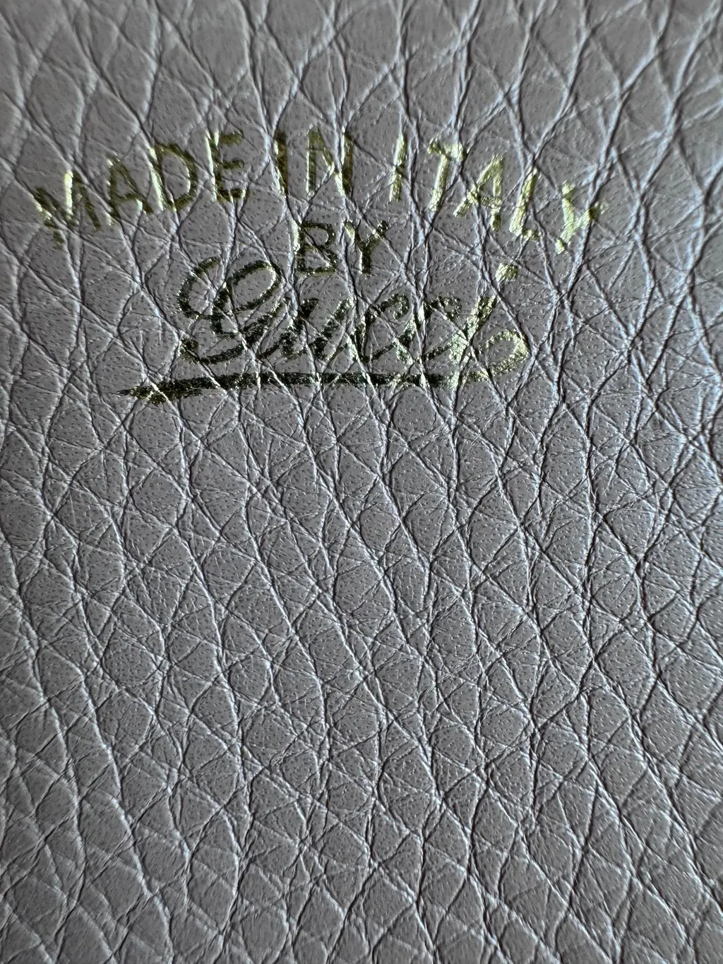 Gucci Zippy Long Wallet with Bamboo Tassel Gold Leather Good - Model View