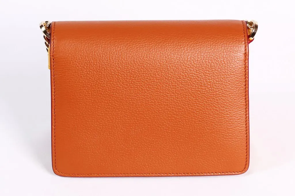 MCM Patricia Mini Two way bag-tricolor Gold Leather Good - Model View