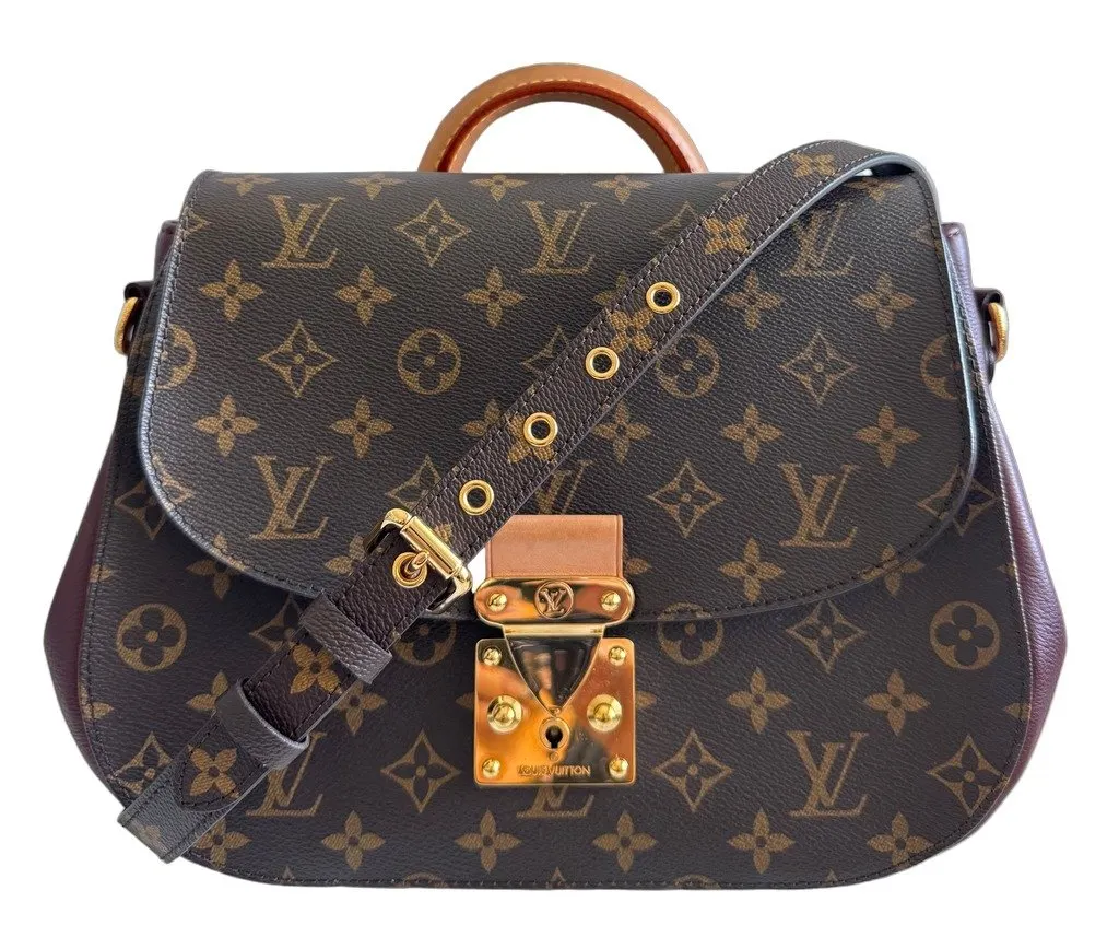 Louis Vuitton Aurore Monogram Eden MM Brown Canvas Good - Front View