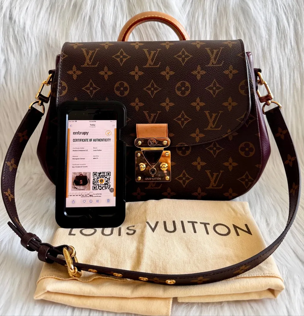 Louis Vuitton Aurore Monogram Eden MM Brown Canvas Good - Model View