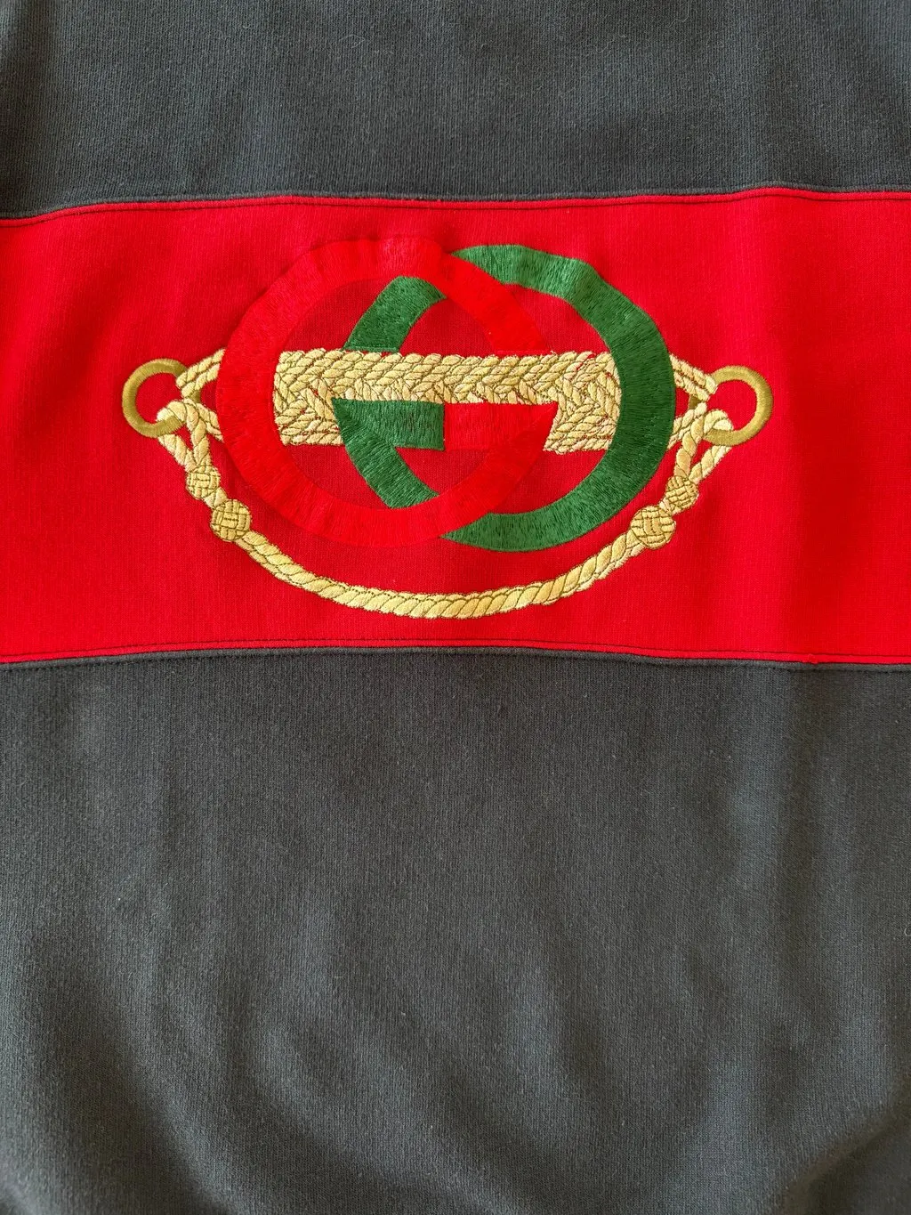 Gucci Blue Sweatshirt Blue Cotton Good - Box View
