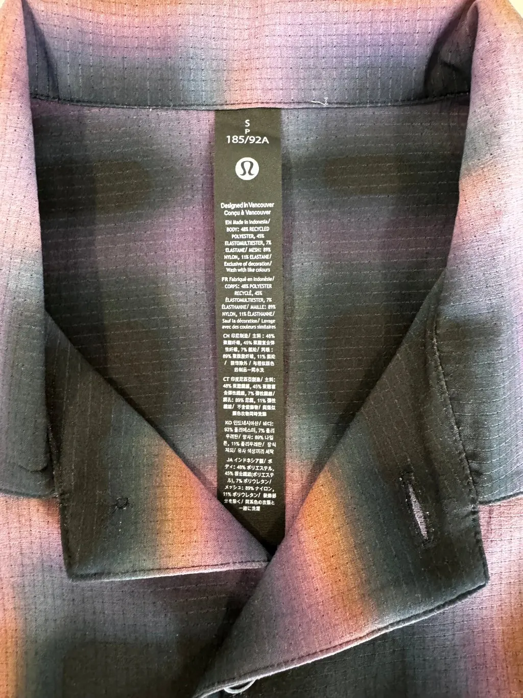 Unsigned Lululemon Airing Easy Camp Collar Short Sleeve Shirt - 2 Shirts BUNDLE OFFER (Brand New) Black Polyester Never worn - Box View