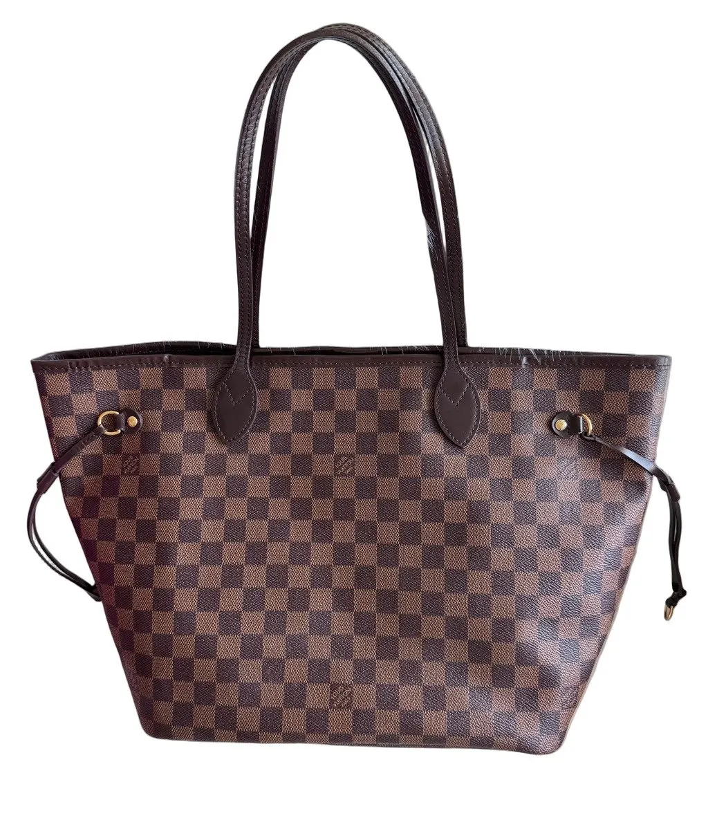 Louis Vuitton حقيبة Neverfull MM-Damier Ebene